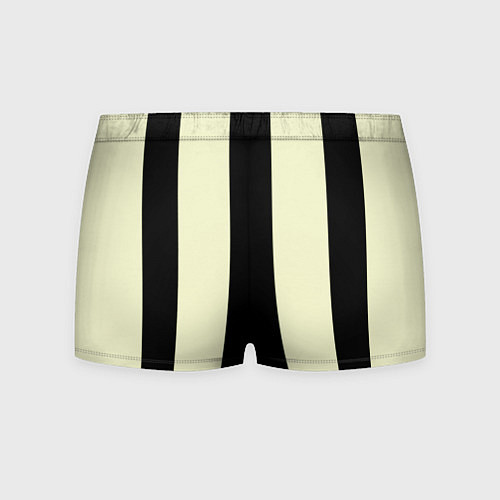 Мужские трусы Color black beige line / 3D-принт – фото 2