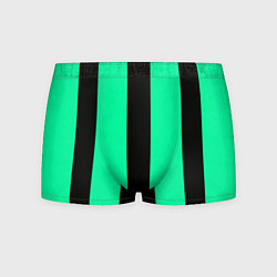 Мужские трусы Color turquoise black line