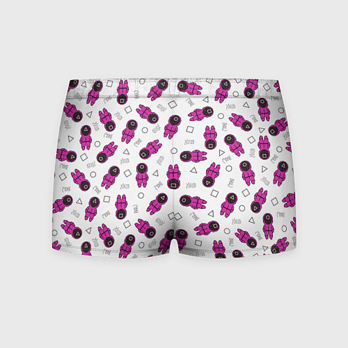 Мужские трусы Персонажи корейского сериала игра в кальмара / 3D-принт – фото 2