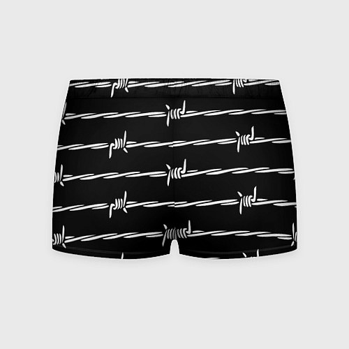 Мужские трусы Проволока колючая / 3D-принт – фото 2