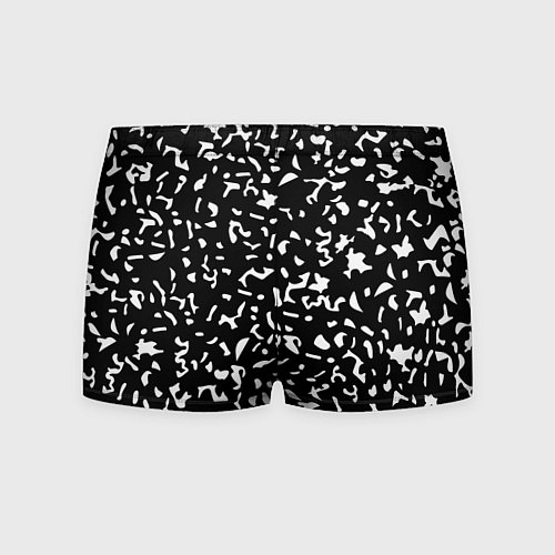 Мужские трусы Черный камуфляж / 3D-принт – фото 2