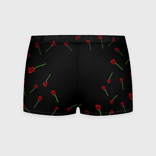 Мужские трусы Doom rose pattern / 3D-принт – фото 2