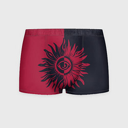 Мужские трусы Солнце красно-синее