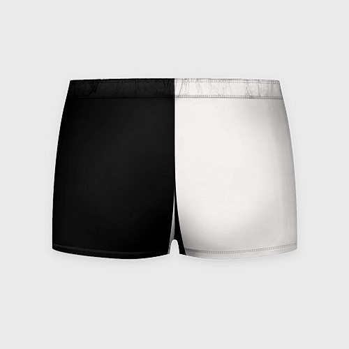 Мужские трусы Солнце черно-белое / 3D-принт – фото 2