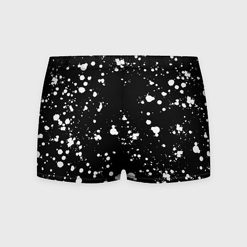 Мужские трусы Doom белые краски текстура / 3D-принт – фото 2