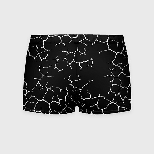 Мужские трусы Doom трещины текстура / 3D-принт – фото 2