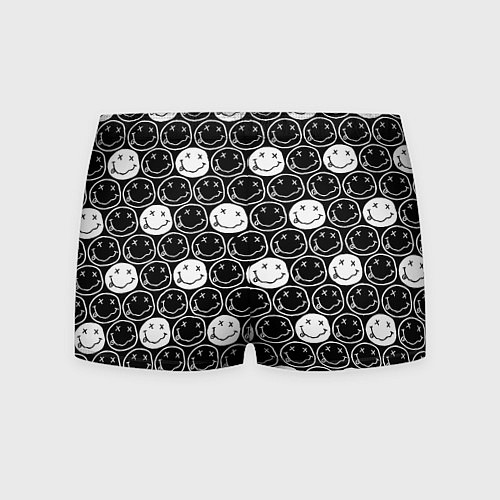 Мужские трусы Doom x nirvana pattern / 3D-принт – фото 2