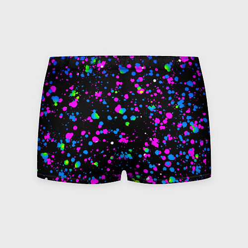 Мужские трусы Doom цветные краски / 3D-принт – фото 2