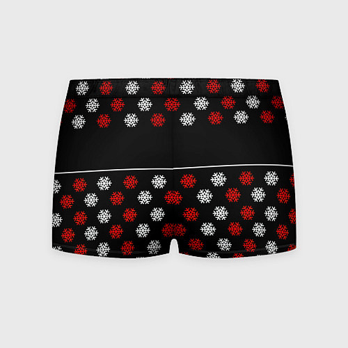 Мужские трусы Doom winter pattern steel / 3D-принт – фото 2