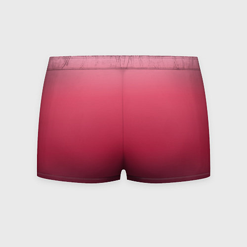 Мужские трусы Градиент гранатовый / 3D-принт – фото 2