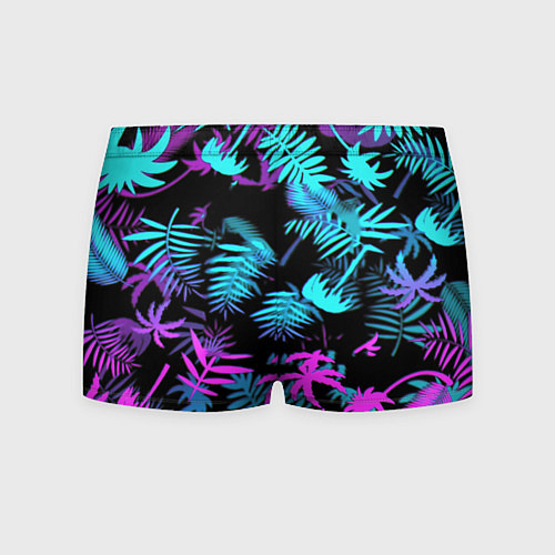 Мужские трусы Dayz неоновые тропики / 3D-принт – фото 2