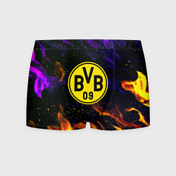 Трусы-боксеры мужские Borussia огненный стиль, цвет: 3D-принт