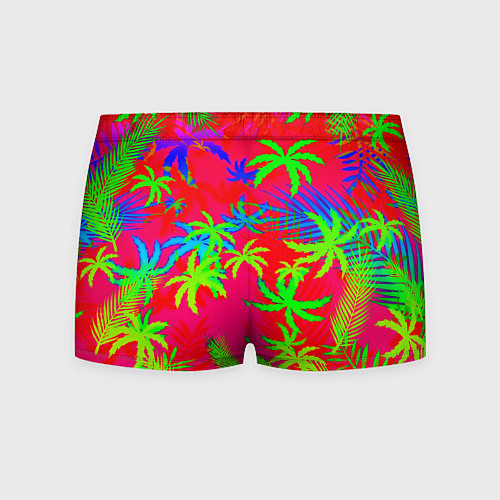 Мужские трусы Liverpool тропический неон / 3D-принт – фото 2