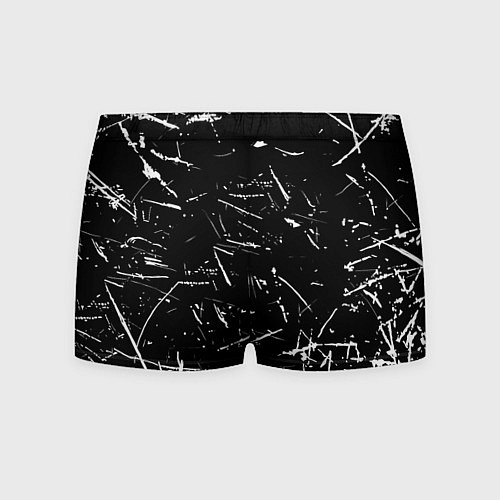 Мужские трусы Монако белые штрихи красок / 3D-принт – фото 2