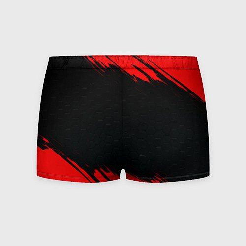 Мужские трусы Атлетико Мадрид красные краски / 3D-принт – фото 2