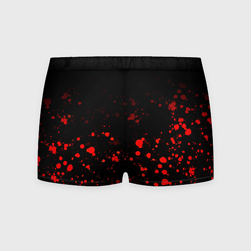 Мужские трусы Арсенал красные краски всплеск / 3D-принт – фото 2