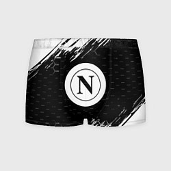 Трусы-боксеры мужские Napoli краски соты текстура, цвет: 3D-принт