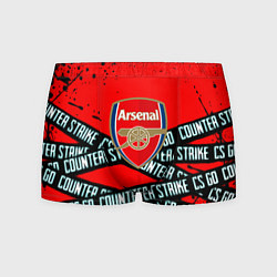 Трусы-боксеры мужские Arsenal x counter strike game, цвет: 3D-принт