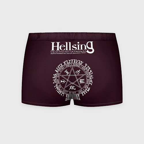 Мужские трусы Hellsing - Алукард / 3D-принт – фото 2