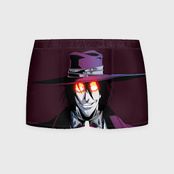 Трусы-боксеры мужские Hellsing - Алукард, цвет: 3D-принт
