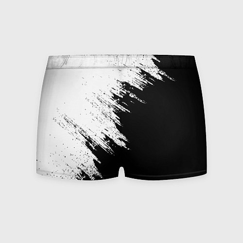 Мужские трусы Real Madrid текстура штрихи / 3D-принт – фото 2