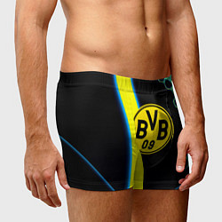 Трусы-боксеры мужские Borussia соты броня, цвет: 3D-принт — фото 2