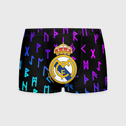 Мужские трусы Реал Мадрид неоновые символы