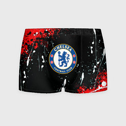 Трусы-боксеры мужские Chelsea брызги красок текстура, цвет: 3D-принт