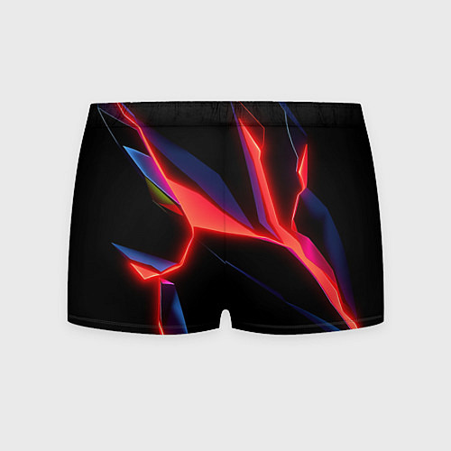 Мужские трусы Neon red / 3D-принт – фото 2