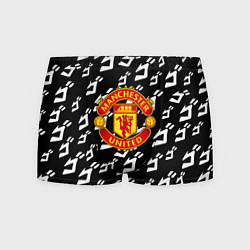 Трусы-боксеры мужские Манчестер Юнайтед x Jojo anime, цвет: 3D-принт