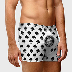 Трусы-боксеры мужские Bayern Mnchen пики, цвет: 3D-принт — фото 2