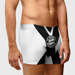 Трусы-боксеры мужские Бавария Мюнхен полосы, цвет: 3D-принт — фото 2