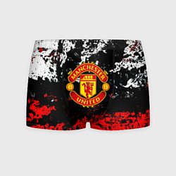 Мужские трусы Манчестер Юнайтед краски