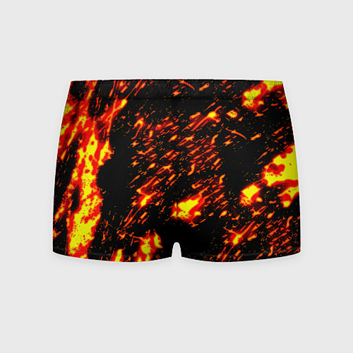 Мужские трусы Манчестер Юнайтед огненные краски / 3D-принт – фото 2