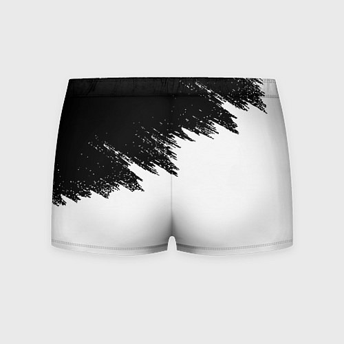 Мужские трусы Манчестер Юнайтед краски белые / 3D-принт – фото 2