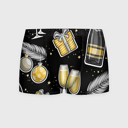 Мужские трусы Новогодний вайб