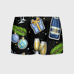 Мужские трусы Новогодний вайб