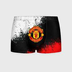 Мужские трусы Манчестер Юнайтед краски всплеск