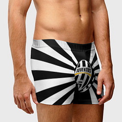 Трусы-боксеры мужские Ювентус линии, цвет: 3D-принт — фото 2