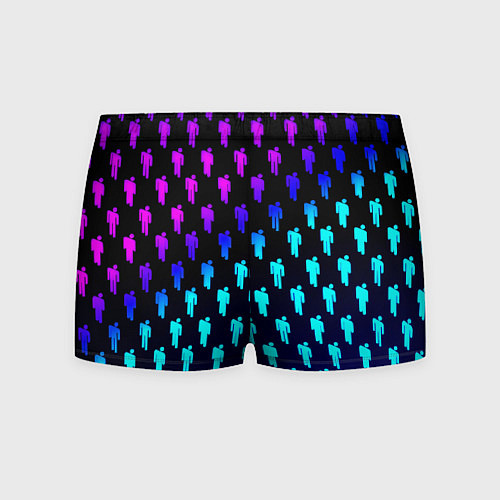 Мужские трусы Barcelona люди градиент неон / 3D-принт – фото 2