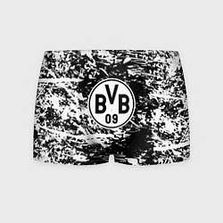 Мужские трусы Боруссиа белые краски