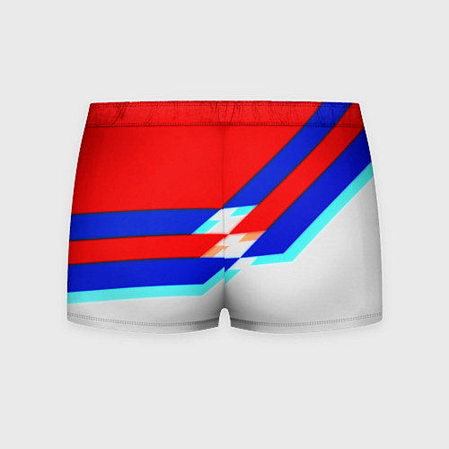 Мужские трусы Манчестер Юнайтед полосы геометрия / 3D-принт – фото 2