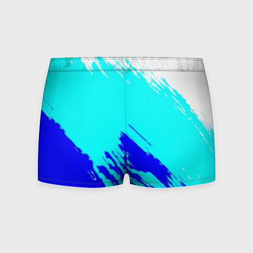 Мужские трусы Ювентус краски штрихи текстура / 3D-принт – фото 2