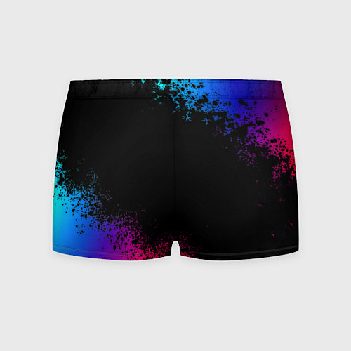 Мужские трусы Бавария Мюнхен краски неон градиент / 3D-принт – фото 2