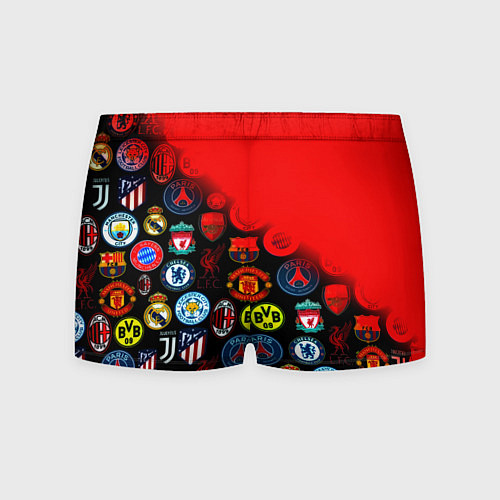 Мужские трусы Манчестер Юнайтед логотипы команд / 3D-принт – фото 2