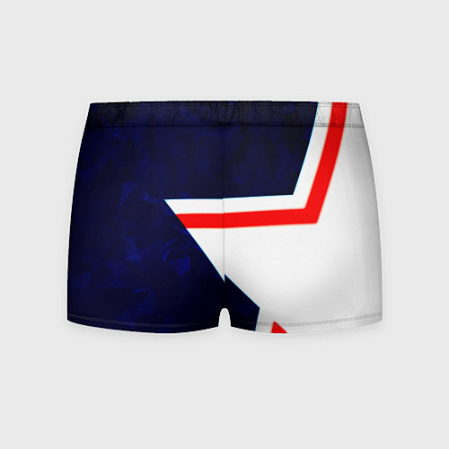 Мужские трусы Бавария звезды геометрия / 3D-принт – фото 2