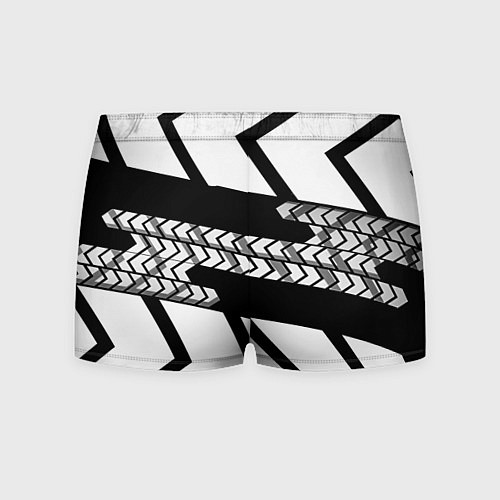 Мужские трусы Реал Мадрид краски полосы / 3D-принт – фото 2