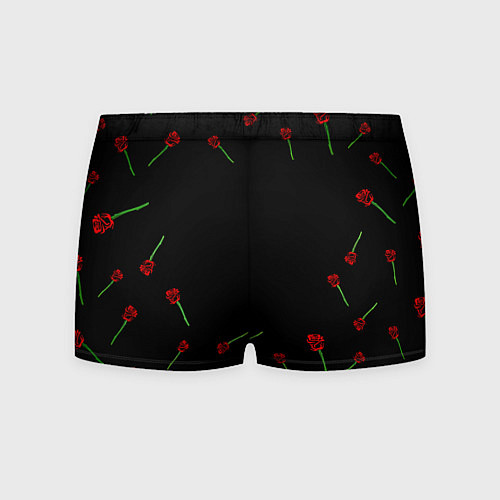 Мужские трусы Манчестер Юнайтед розы / 3D-принт – фото 2