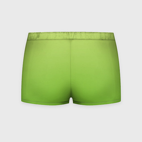 Мужские трусы Color lime green / 3D-принт – фото 2