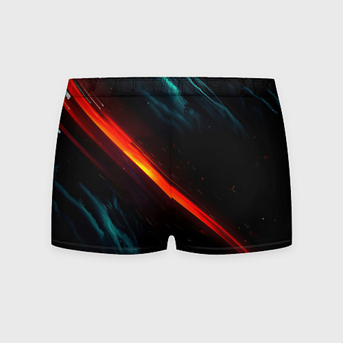 Мужские трусы Манчестер Юнайтед абстракция / 3D-принт – фото 2